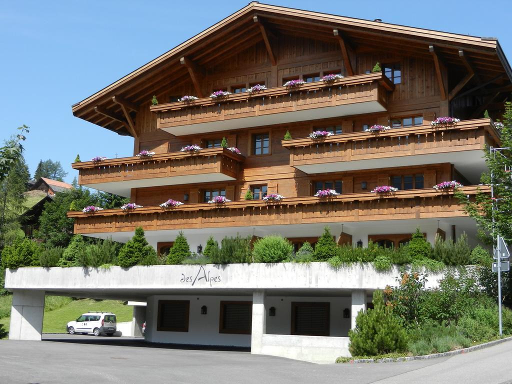 Hotel Des Alpes Superieur Гштад Экстерьер фото